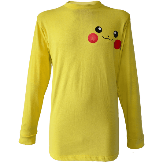Drop Shoulder Full Sleeve - Yellow (Pikachu)