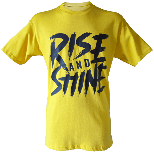 Drop Shoulder Half Sleeve - Yellow (Rise And Shine)